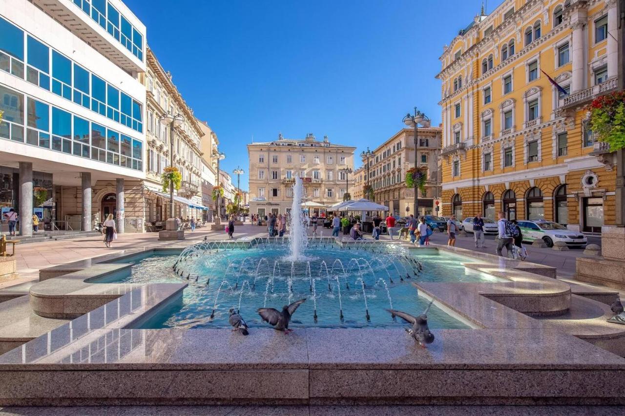 Naval Studio With Garden Rijeka Exterior foto
